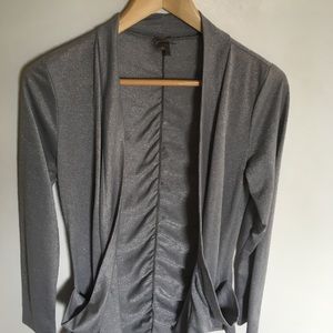 Vanity silver sparkle cardigan, L.